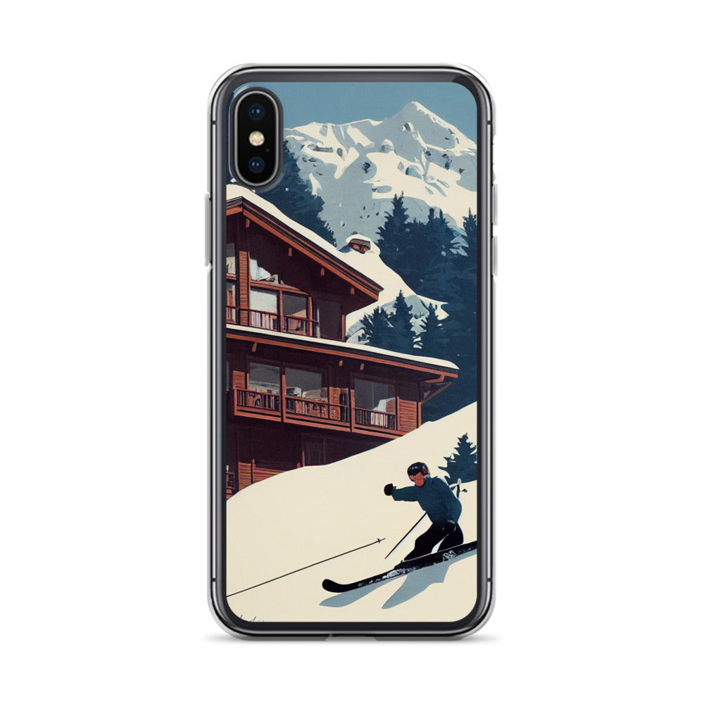 iPhone Case - Vintage Adverts - Ski Chalet