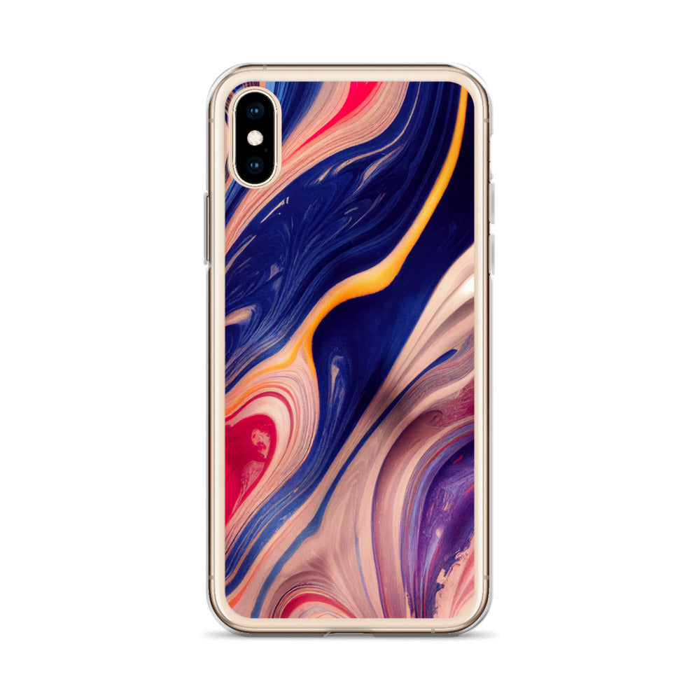 iPhone Case - Marbled Paint Swirl