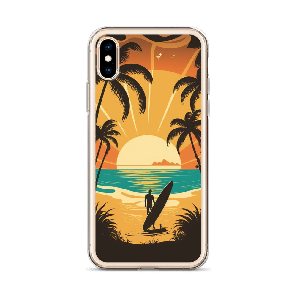 iPhone Case - Sunset Surfer