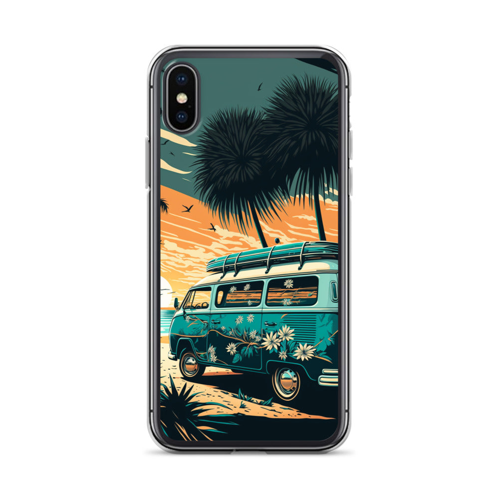 iPhone Case - Flower Surf Camper