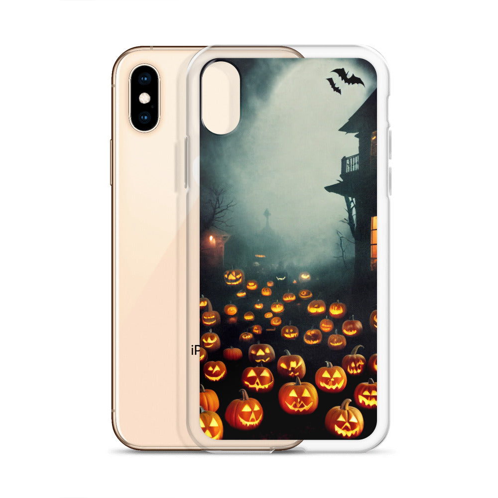 iPhone Case - Halloween Jack-o-Lanterns in the Mist