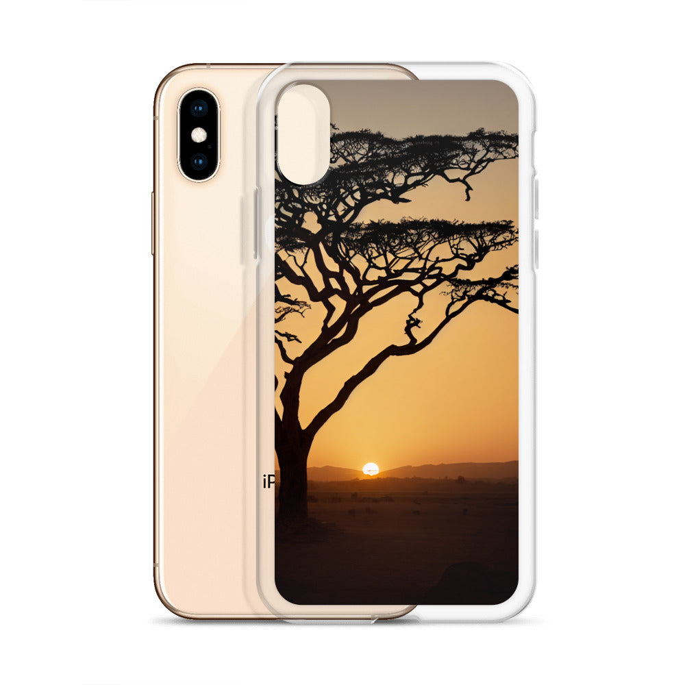 iPhone Case - African Vista - Acacia Tree at Sunset