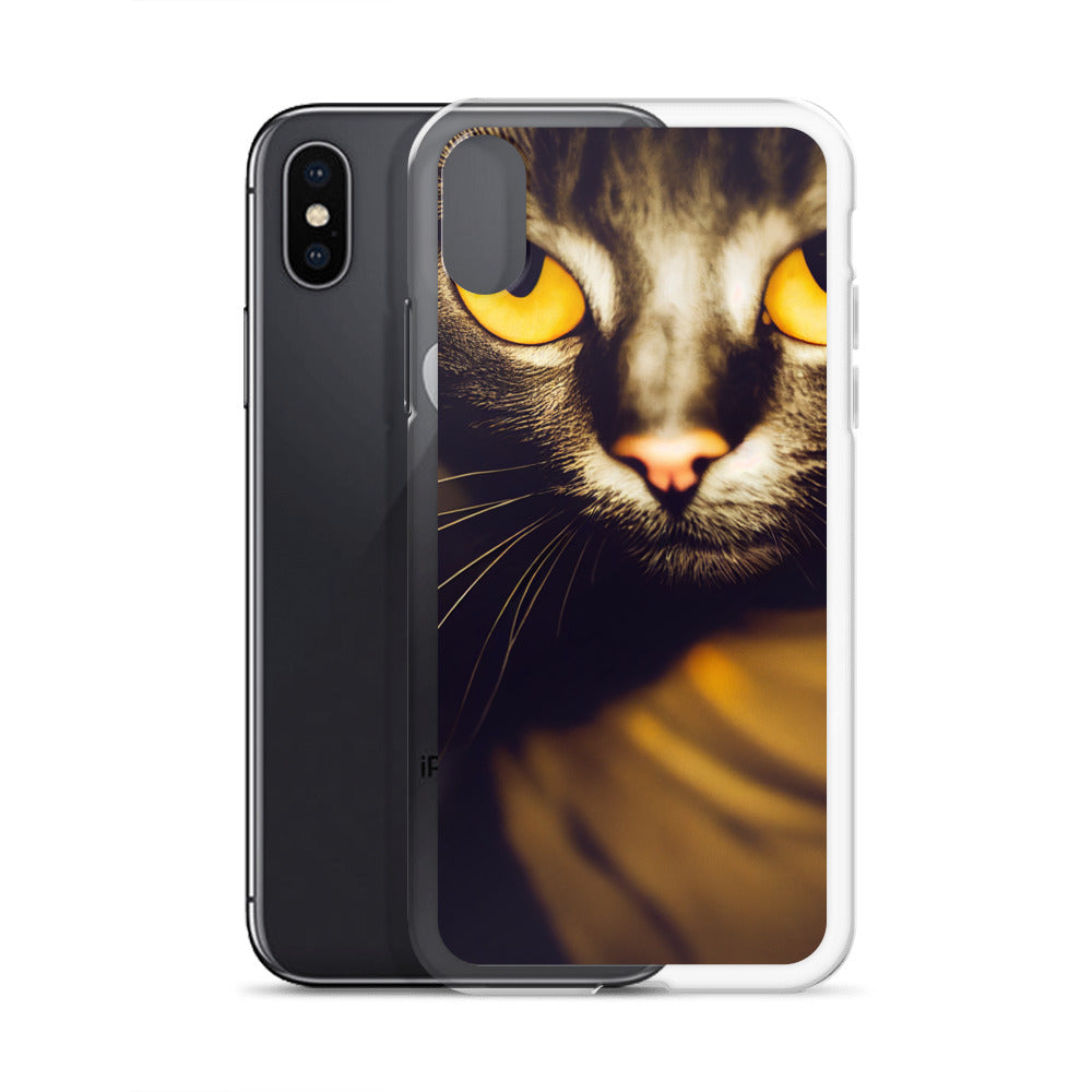 iPhone Case - Yellow Eyed Tabby Cat