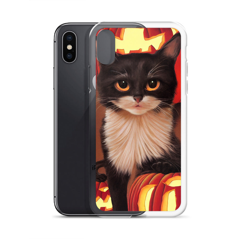 iPhone Case - Cute Halloween Cat