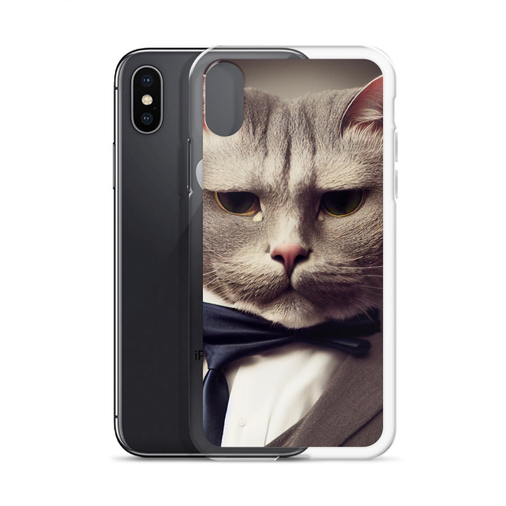 iPhone Case - Head of the Family Cat Boss