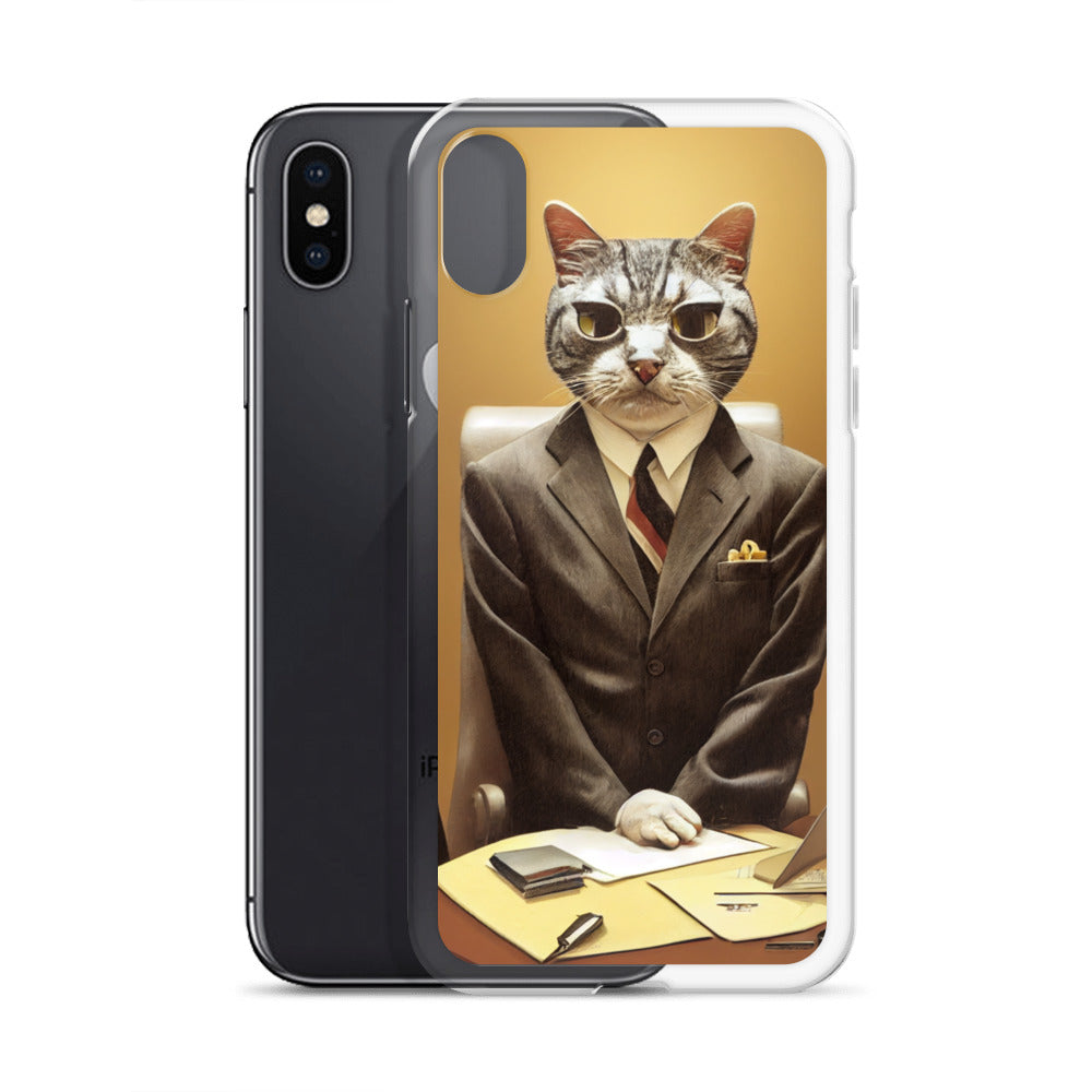 iPhone Case - Business Cat Boss Wants Your TPS Reports