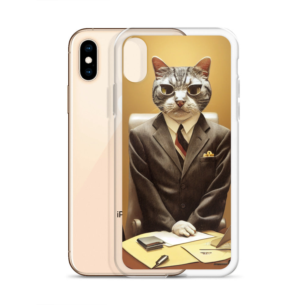 iPhone Case - Business Cat Boss Wants Your TPS Reports