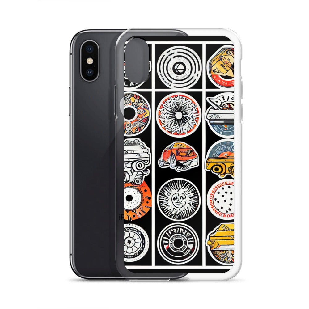 iPhone Case - Skateboard Sticker Aesthetic