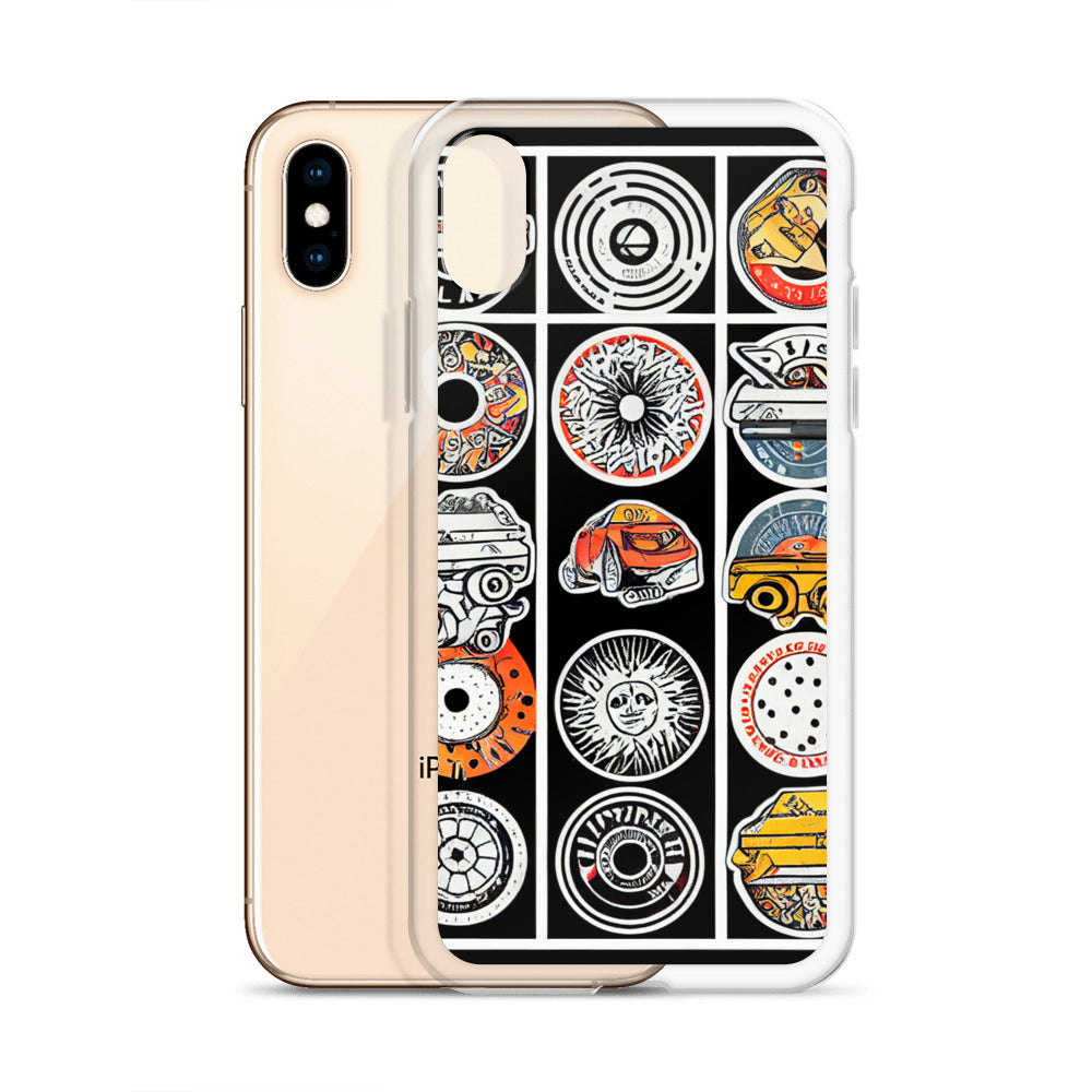 iPhone Case - Skateboard Sticker Aesthetic