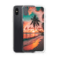 iPhone Case - Beach Life - Palm Tree at Sunset