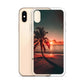 iPhone Case - Beach Life - Palm Tree at Sunset