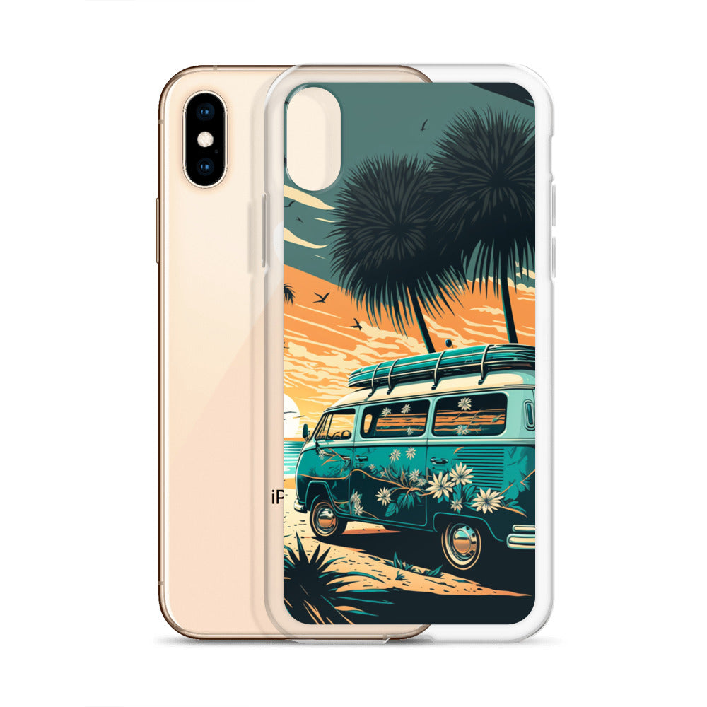 iPhone Case - Flower Surf Camper