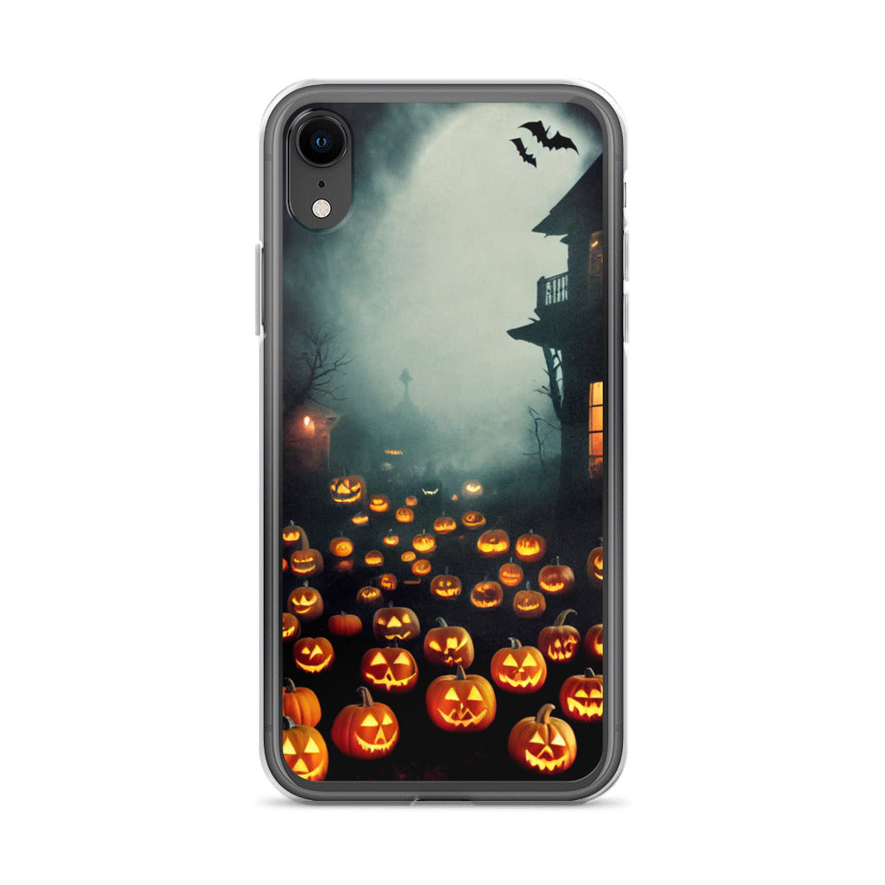 iPhone Case - Halloween Jack-o-Lanterns in the Mist