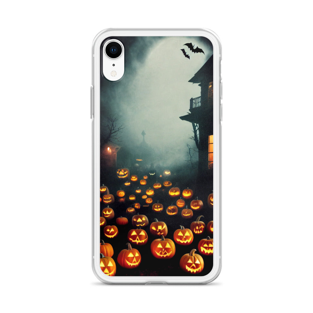 iPhone Case - Halloween Jack-o-Lanterns in the Mist