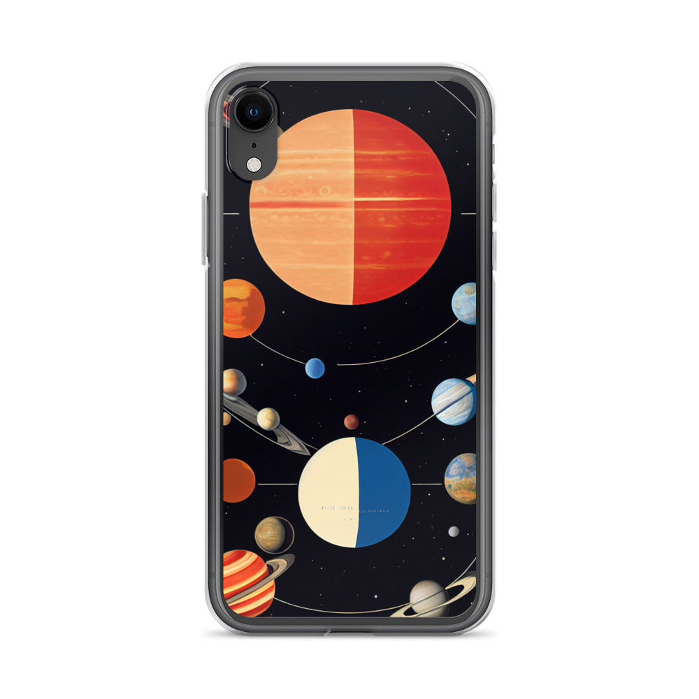 iPhone Case - Map of the Planets