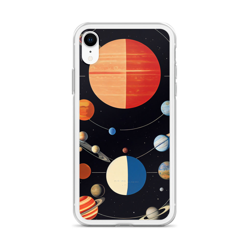 iPhone Case - Map of the Planets