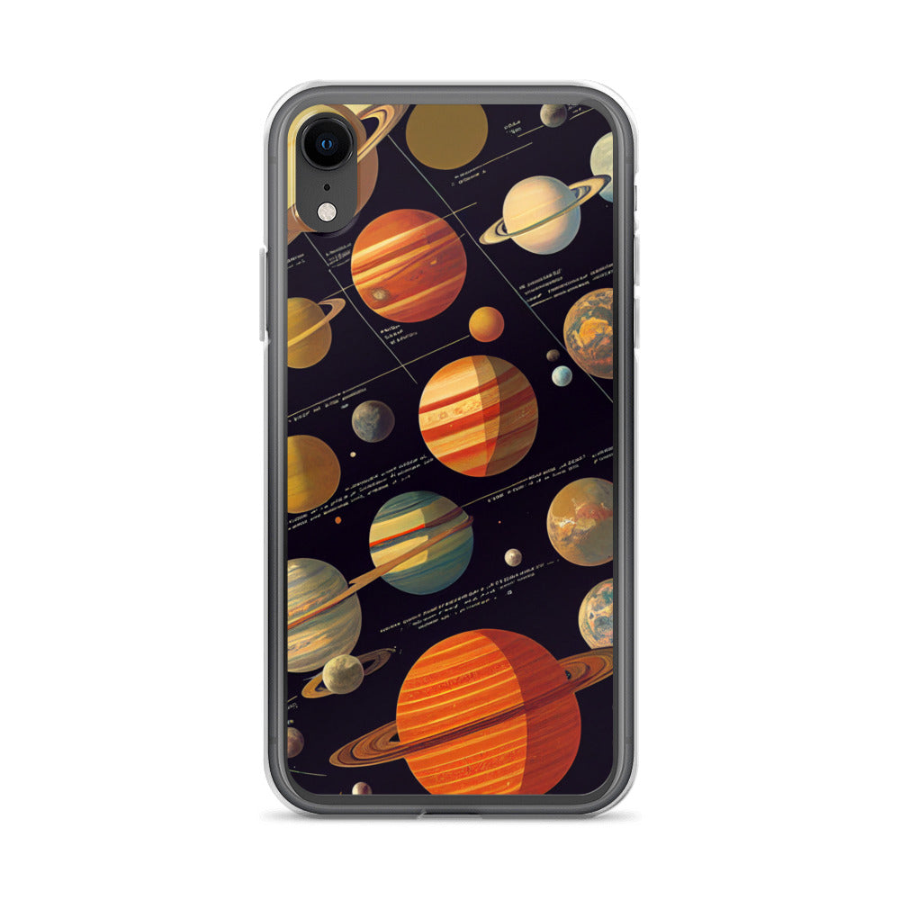 iPhone Case - Map of the Planets