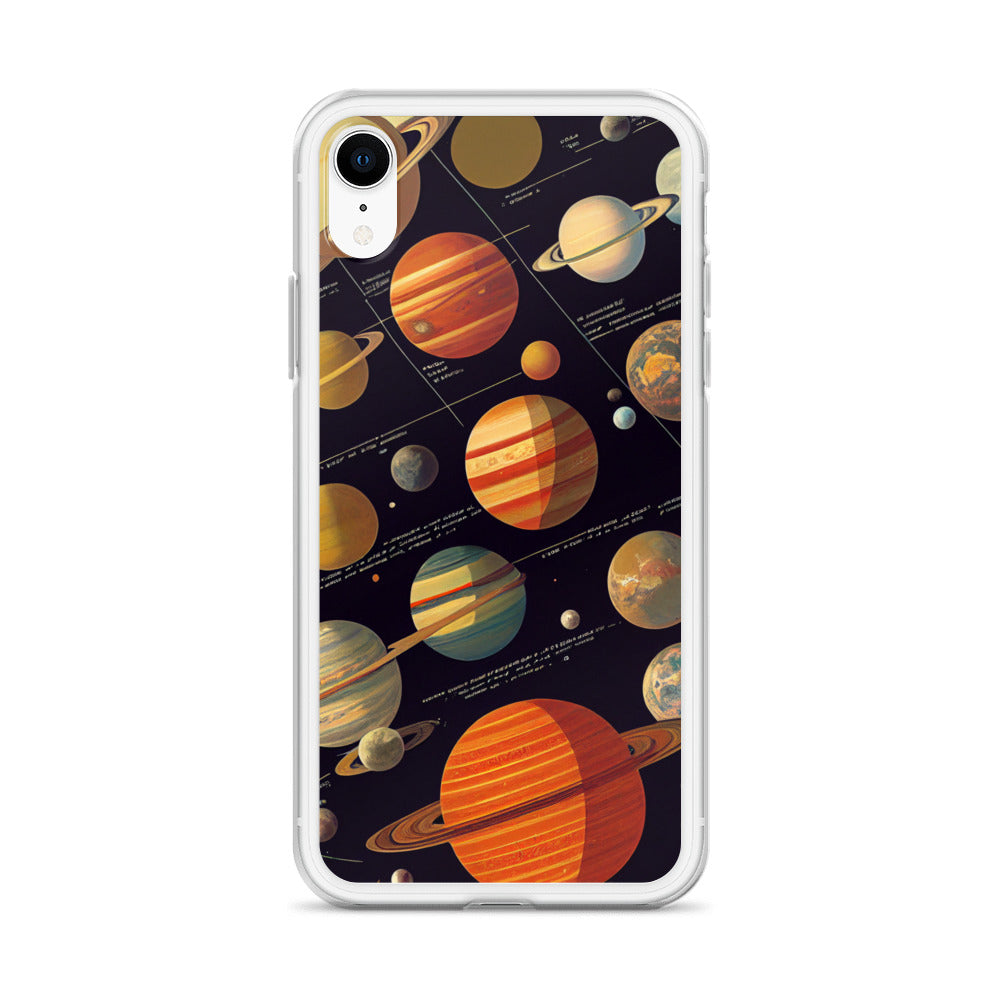 iPhone Case - Map of the Planets