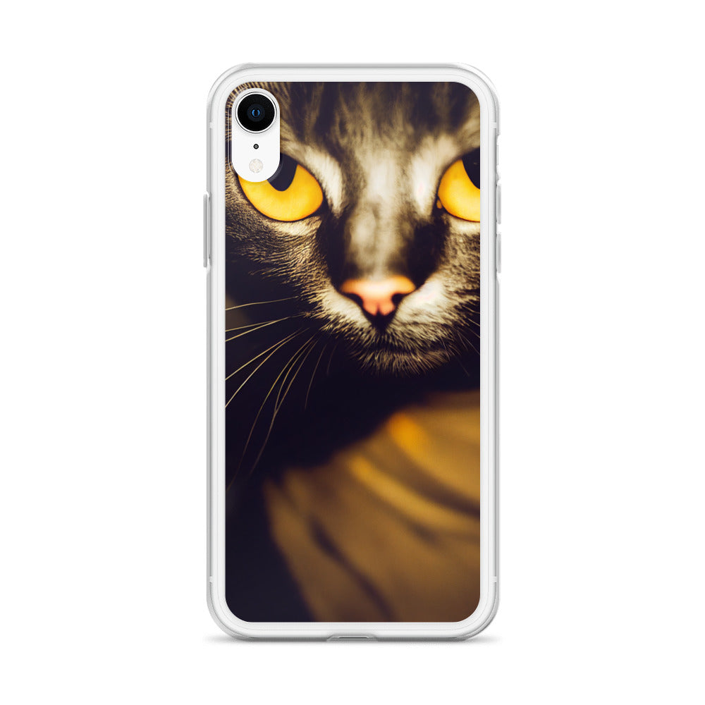 iPhone Case - Yellow Eyed Tabby Cat