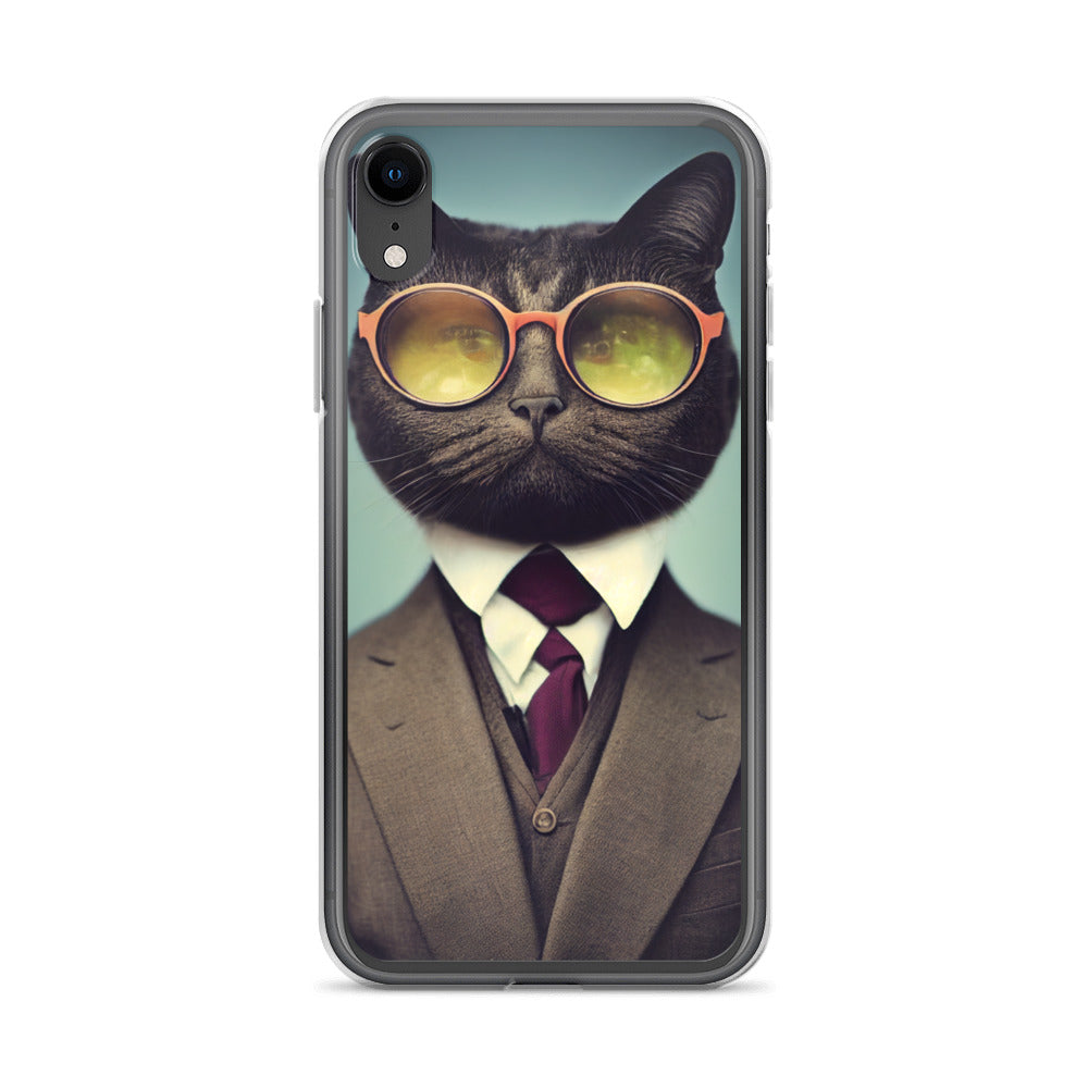 iPhone Case - Business Cat Accountant