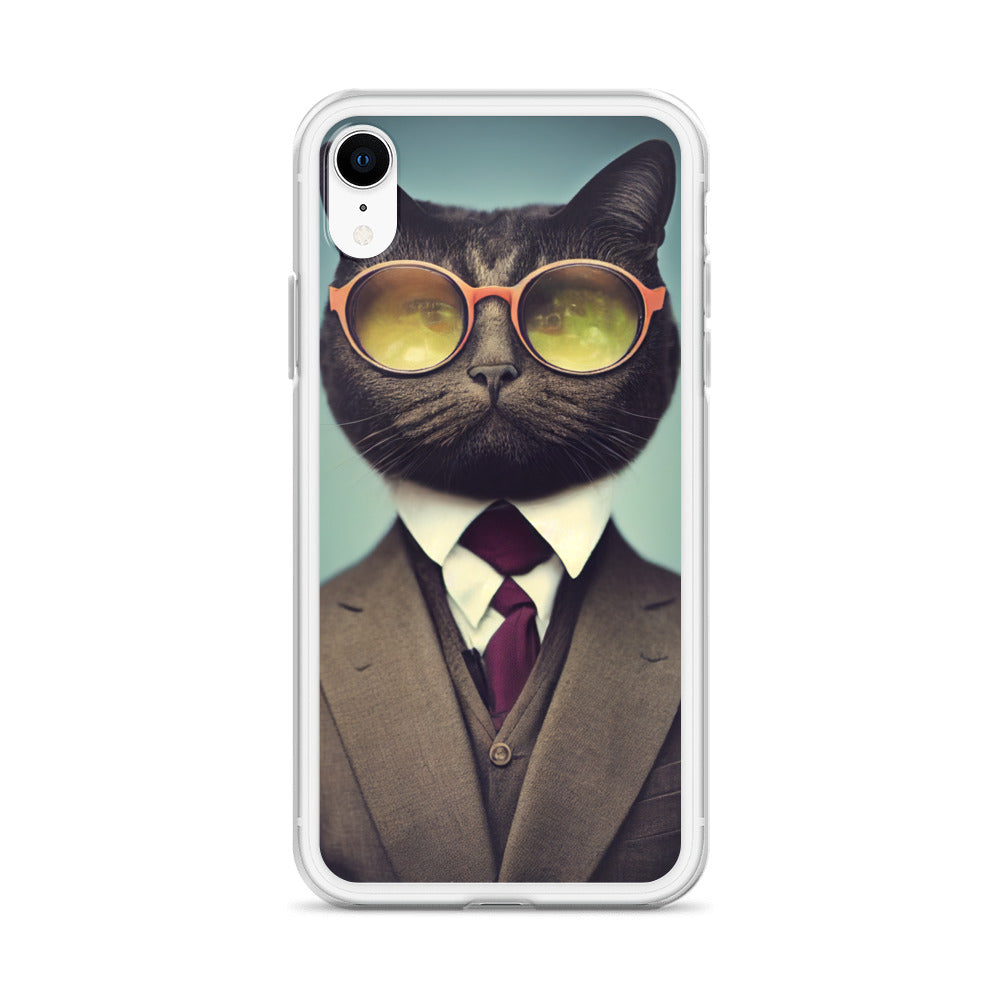 iPhone Case - Business Cat Accountant