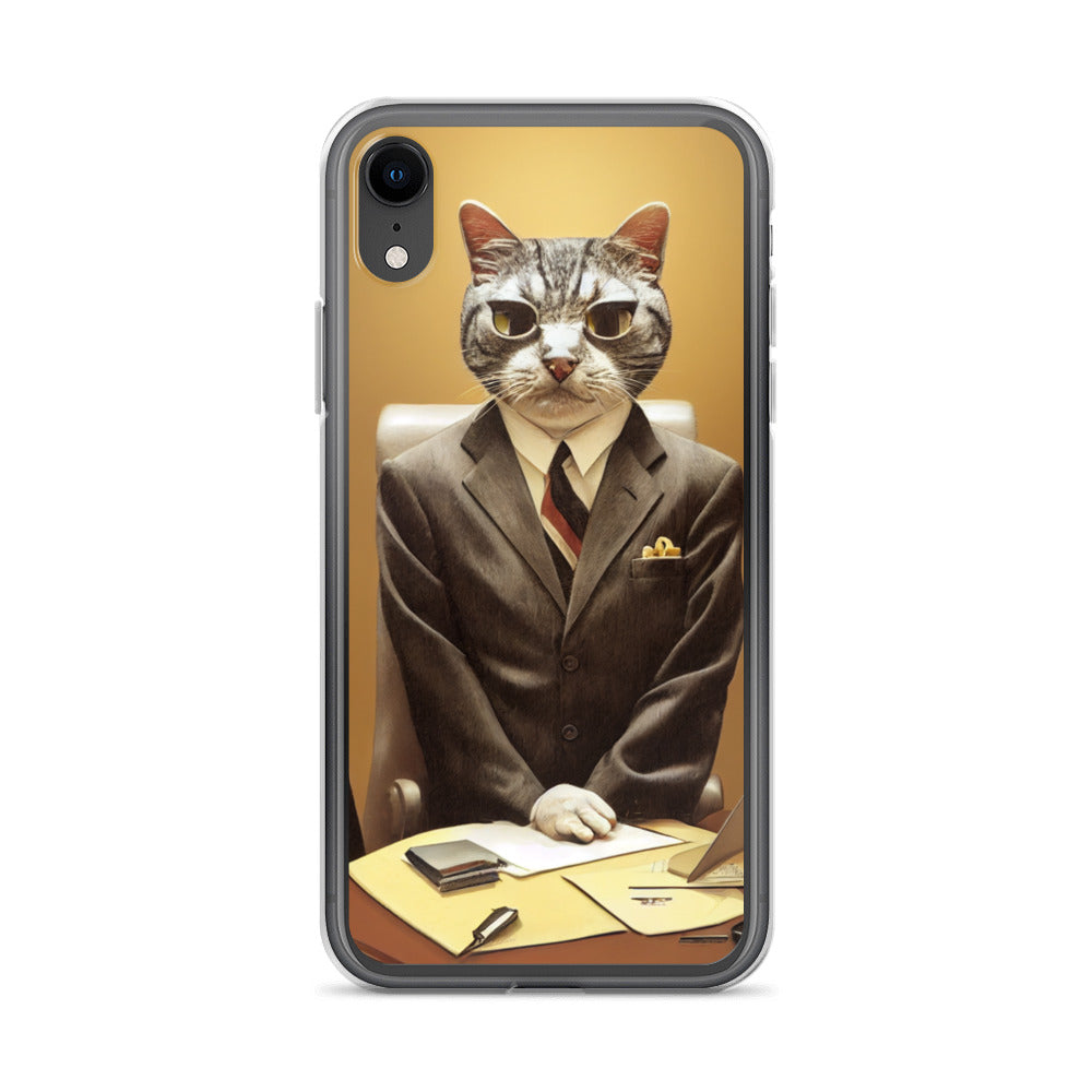 iPhone Case - Business Cat Boss Wants Your TPS Reports