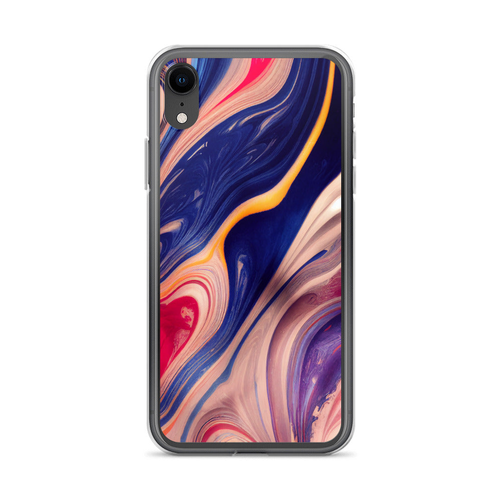 iPhone Case - Marbled Paint Swirl