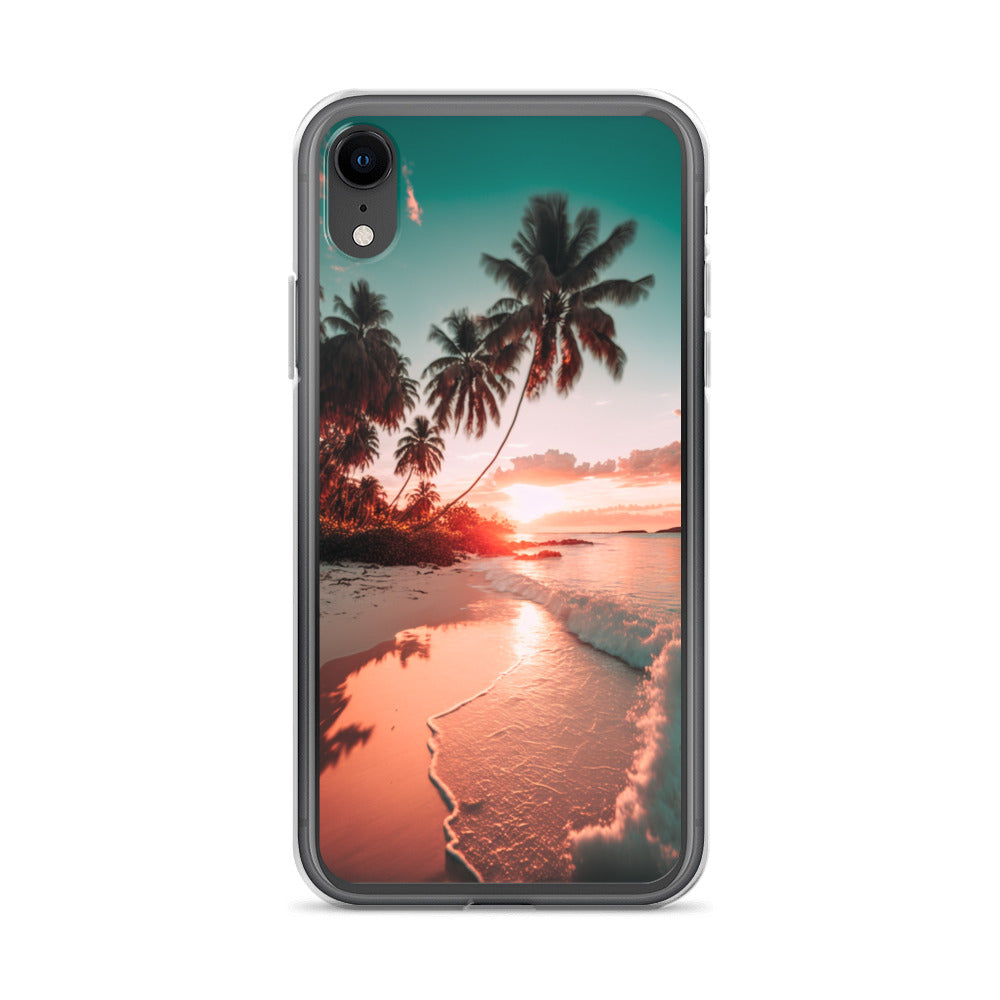 iPhone Case - Beach Life - Palm Trees at Sunset