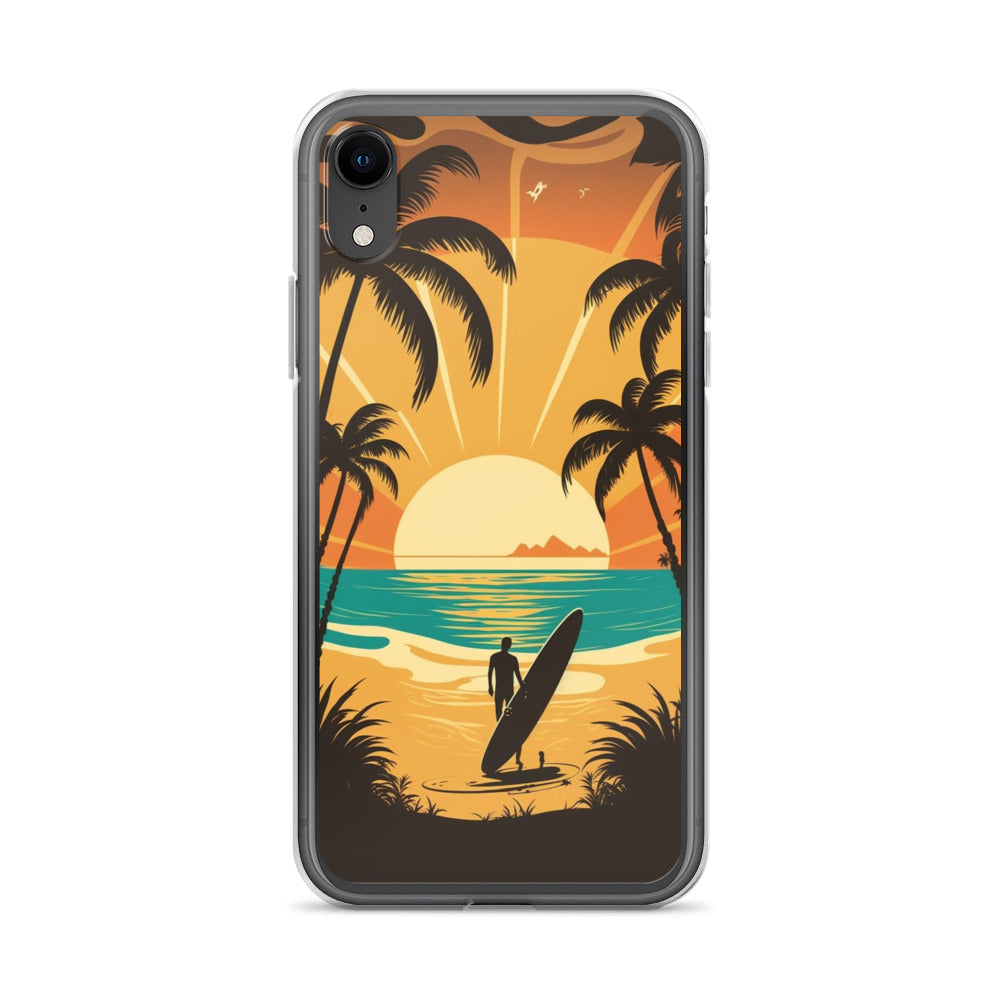 iPhone Case - Sunset Surfer