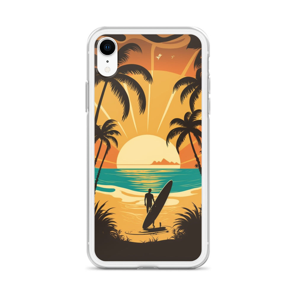 iPhone Case - Sunset Surfer