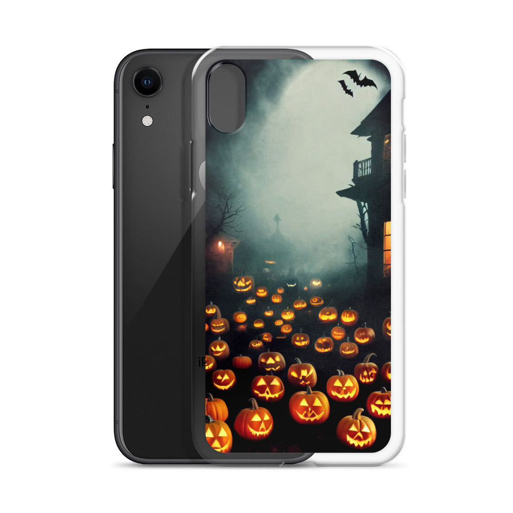 iPhone Case - Halloween Jack-o-Lanterns in the Mist