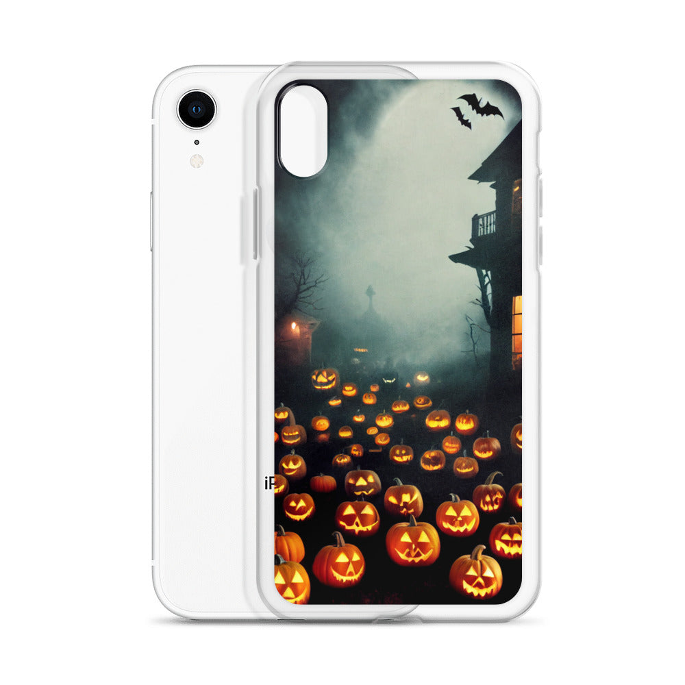 iPhone Case - Halloween Jack-o-Lanterns in the Mist