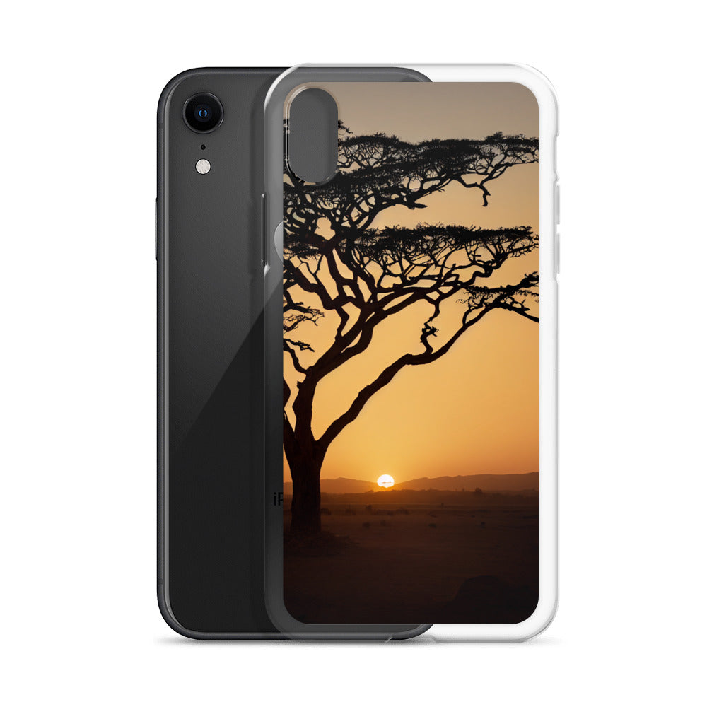 iPhone Case - African Vista - Acacia Tree at Sunset