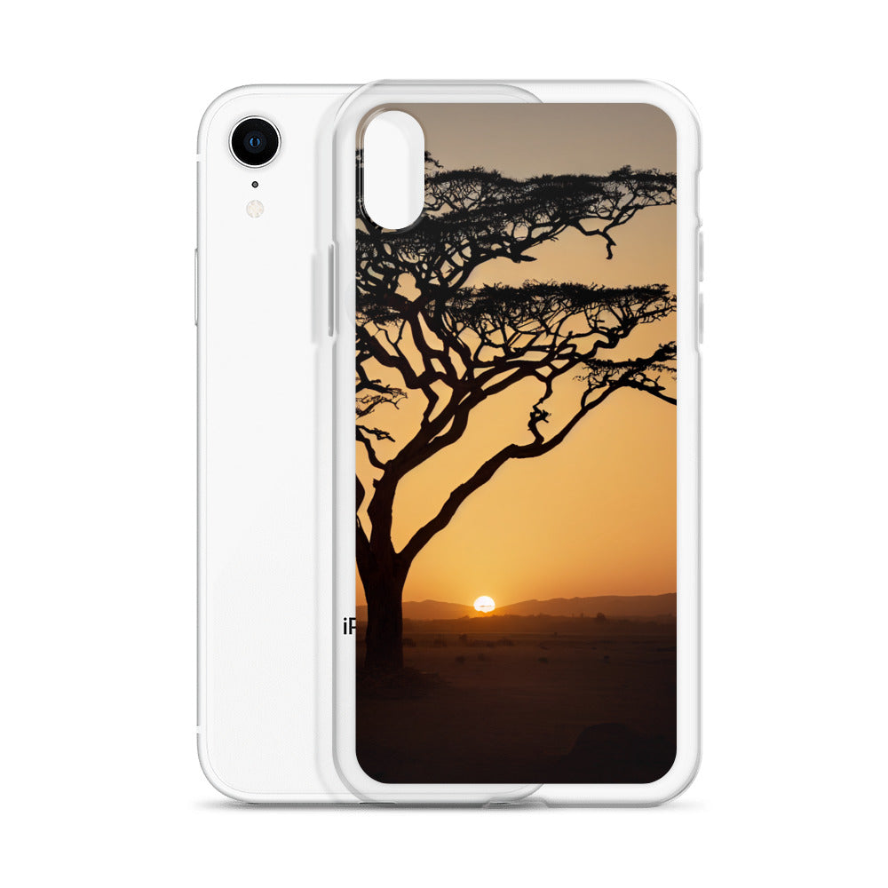 iPhone Case - African Vista - Acacia Tree at Sunset