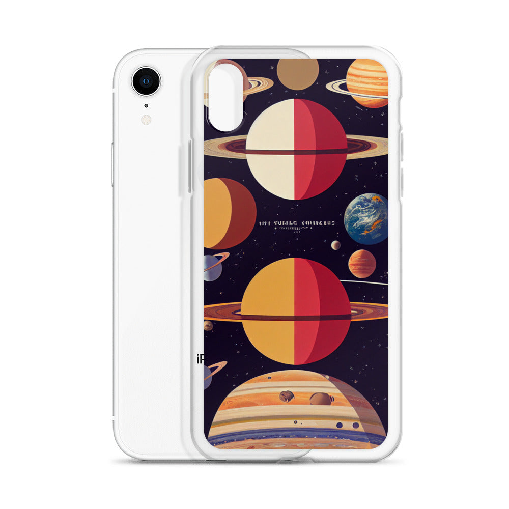 iPhone Case - Map of the Planets