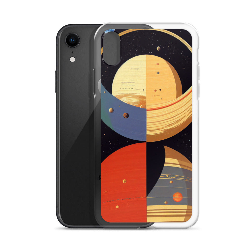 iPhone Case - Map of the Planets