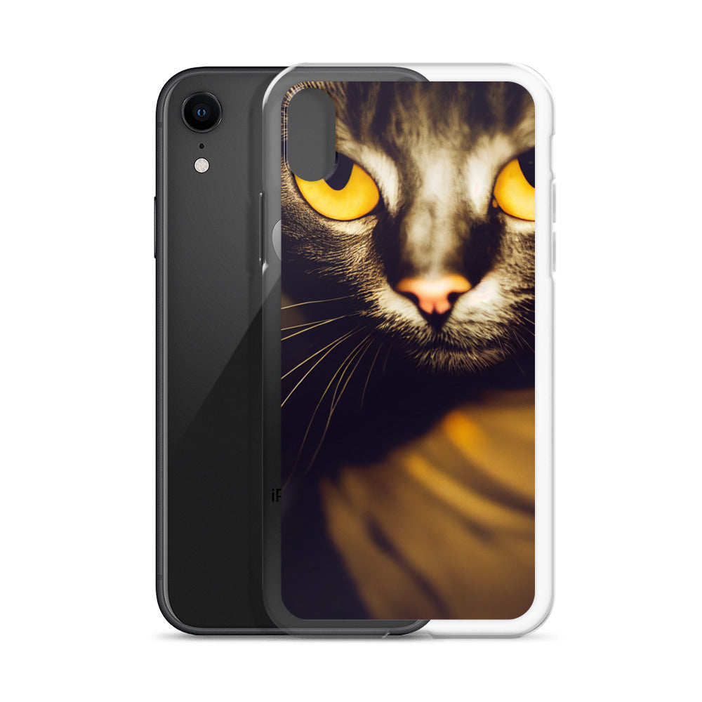 iPhone Case - Yellow Eyed Tabby Cat