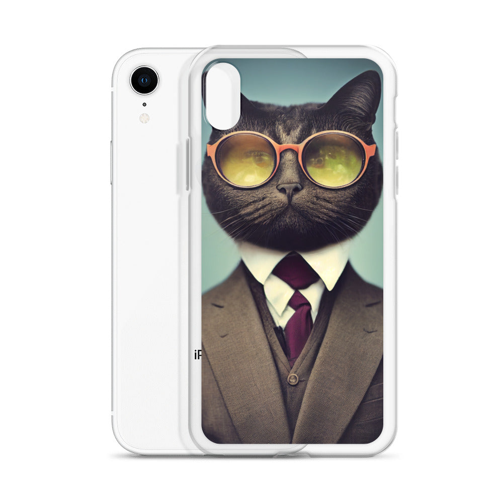 iPhone Case - Business Cat Accountant