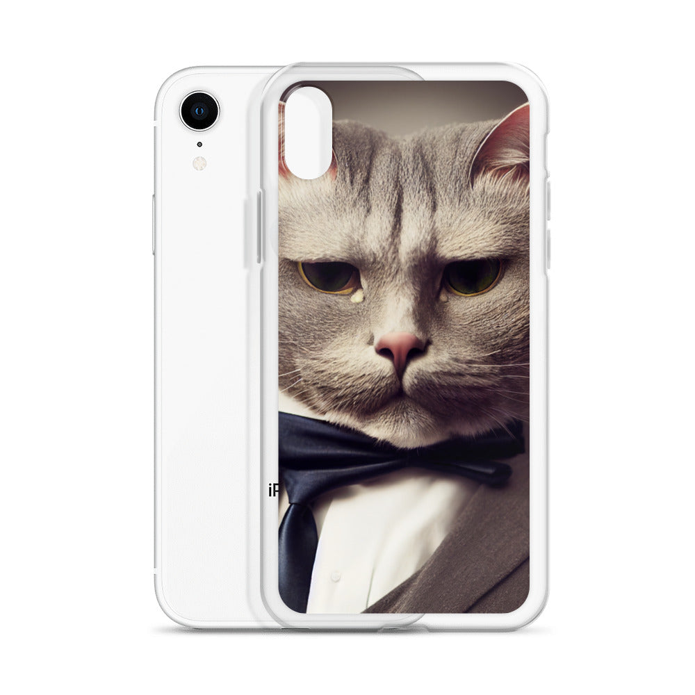 iPhone Case - Head of the Family Cat Boss