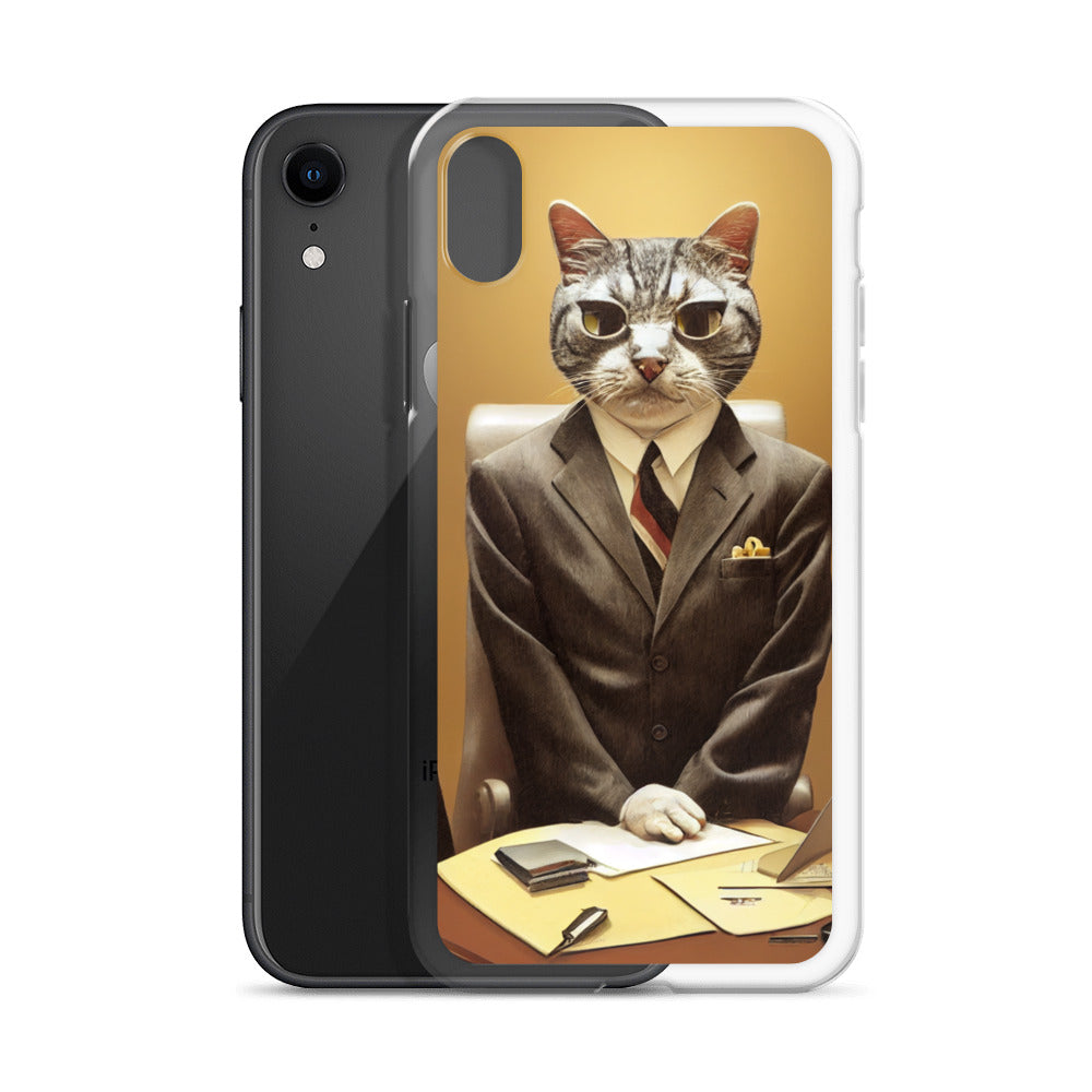 iPhone Case - Business Cat Boss Wants Your TPS Reports