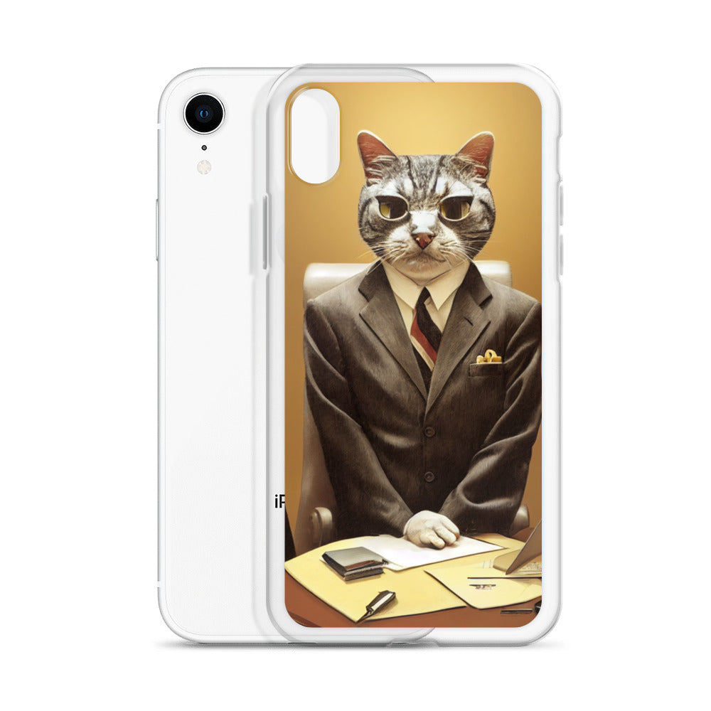 iPhone Case - Business Cat Boss Wants Your TPS Reports