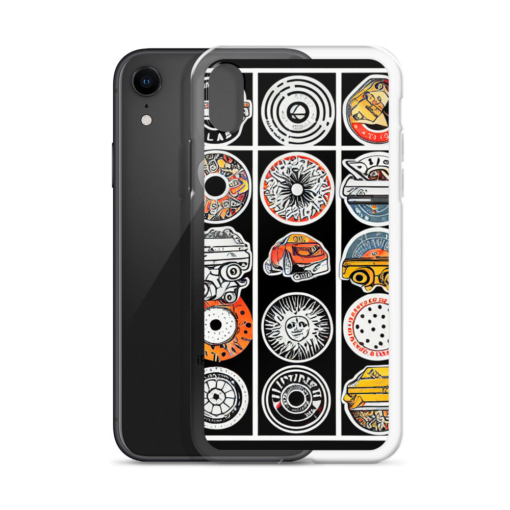 iPhone Case - Skateboard Sticker Aesthetic