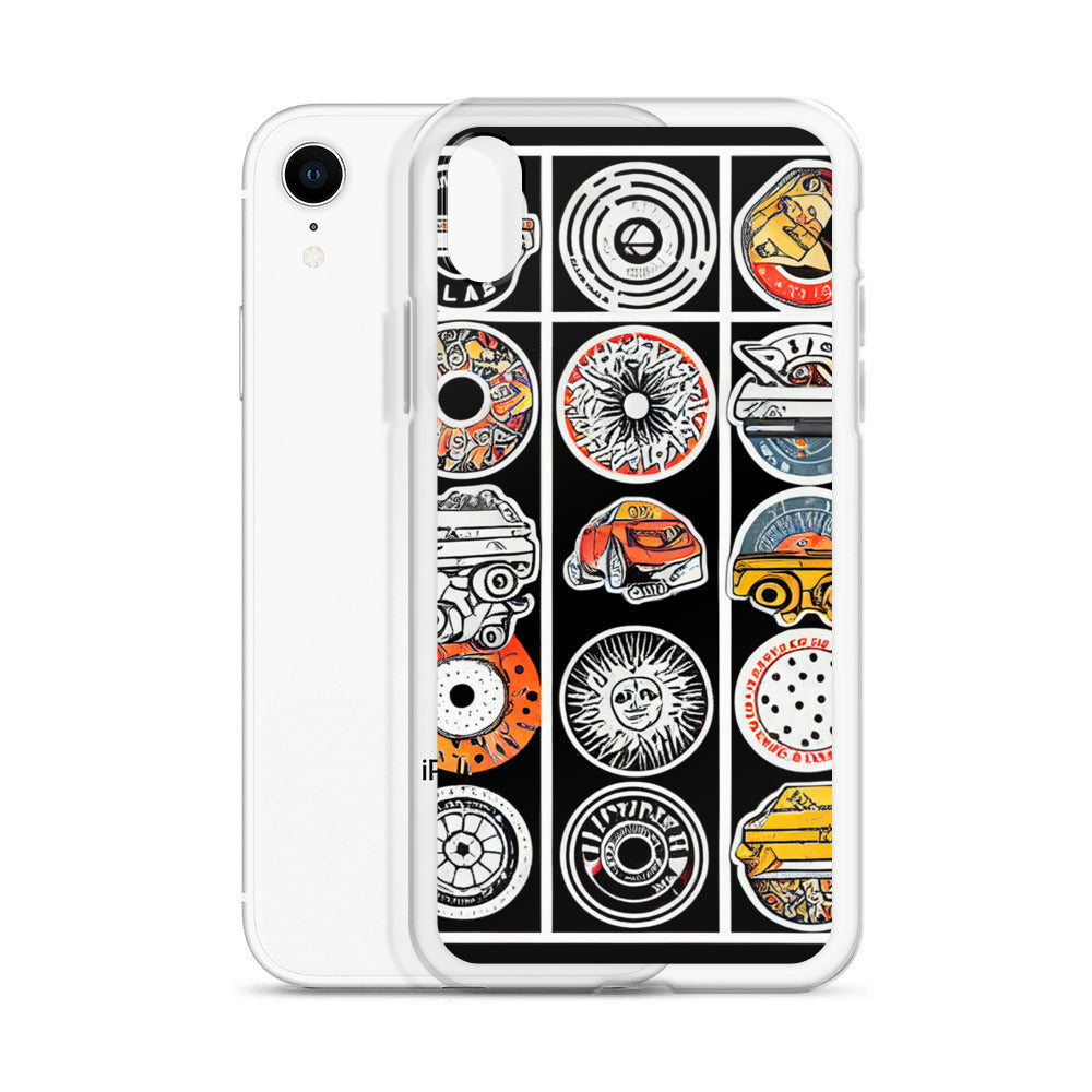 iPhone Case - Skateboard Sticker Aesthetic