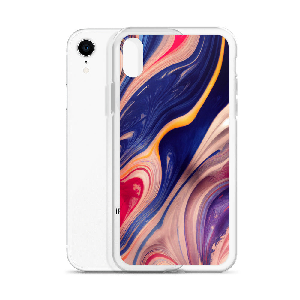 iPhone Case - Marbled Paint Swirl