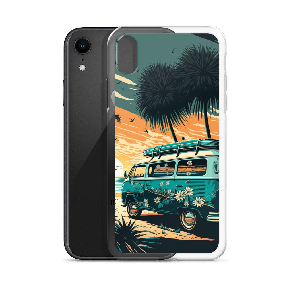 iPhone Case - Flower Surf Camper