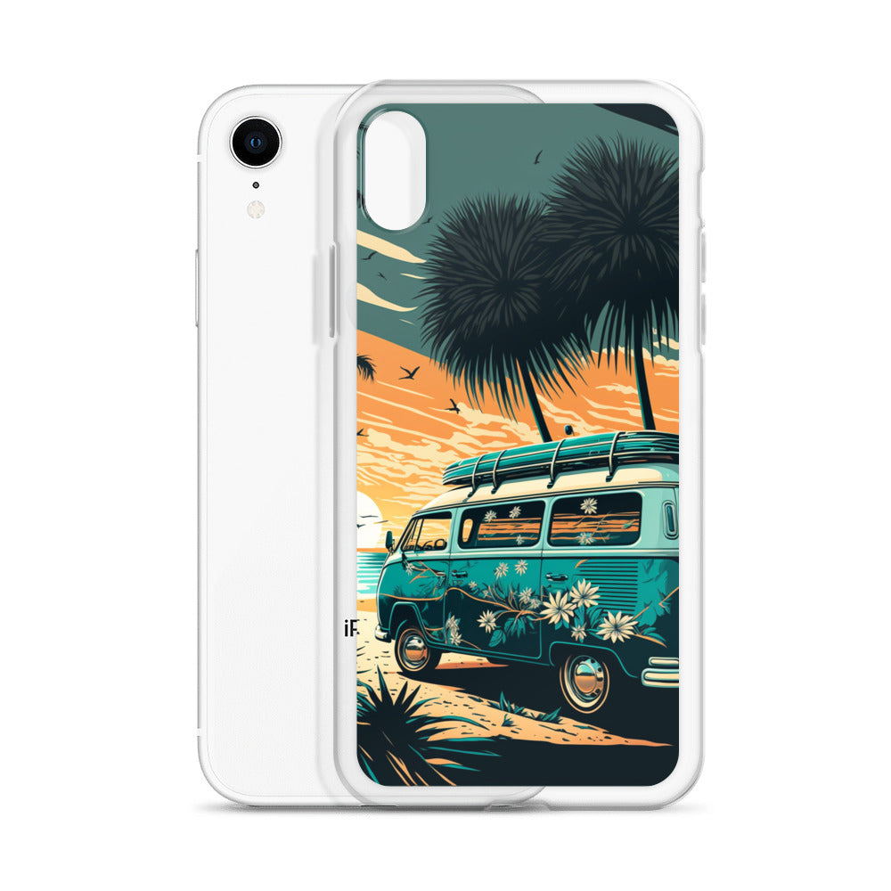 iPhone Case - Flower Surf Camper