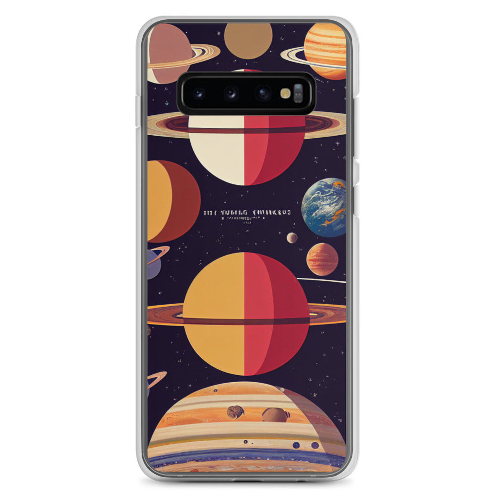 Samsung Case - Map of the Planets