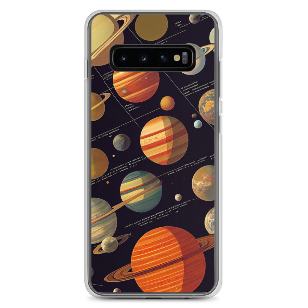 Samsung Case - Map of the Planets