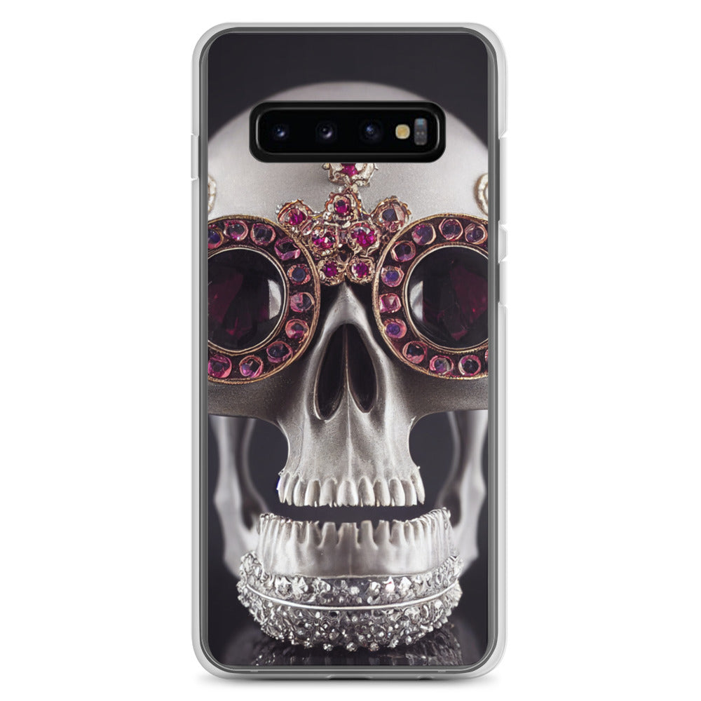 Samsung Case - Ornate Ruby Eyed Skull