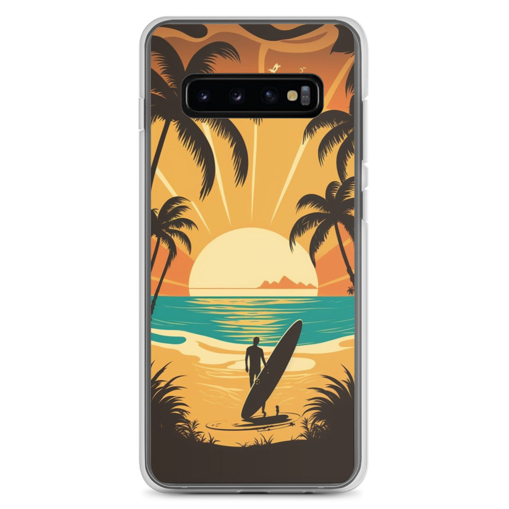 Samsung Case - Sunset Surfer